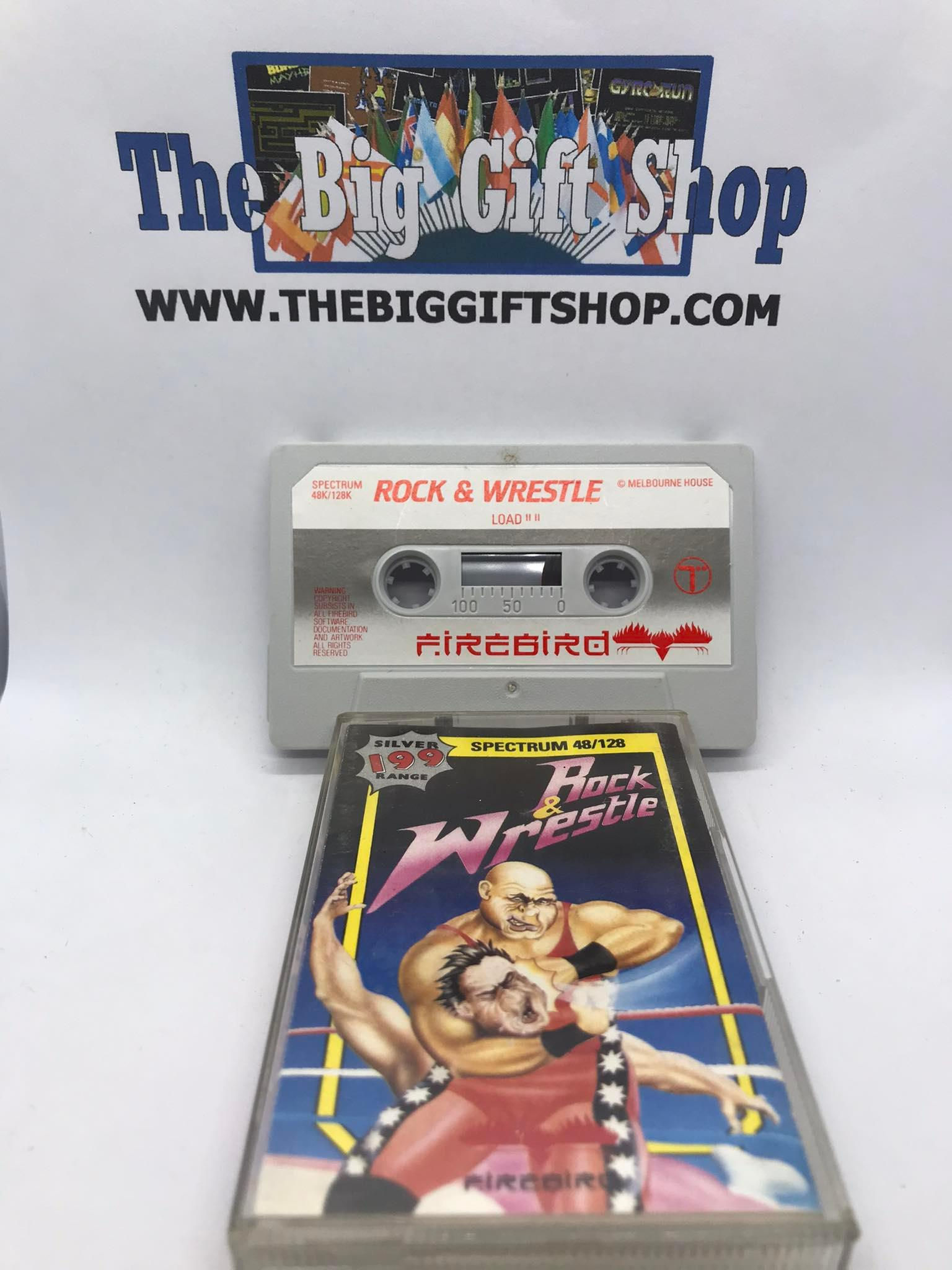 Rock 'N Wrestle (Firebird) (Tested Working), ZX Spectrum, Firebird Software