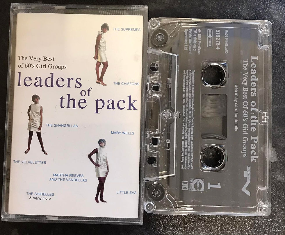 The Very Best of 60's Girl Groups, Leaders of the Pack, Polygram TV, 516 376-4, Vintage Cassette