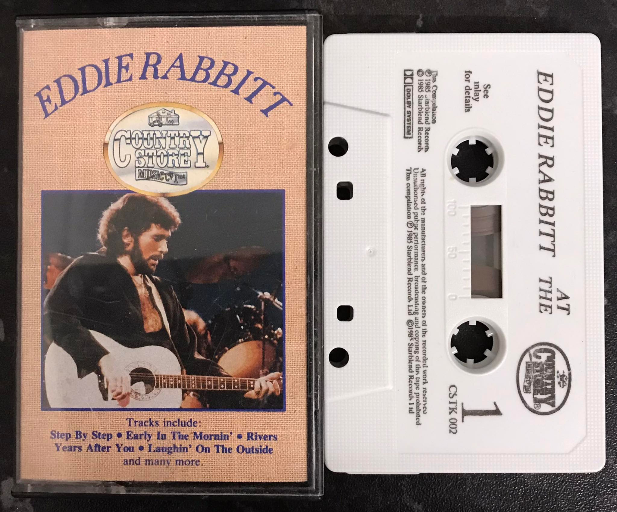 Eddie Rabbitt, At The Country Store Album, Country Store Music Co. Inc, CSTK 002, Vintage Music Cassette