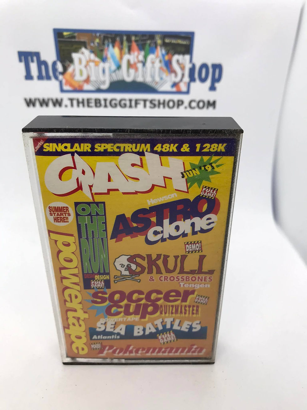 CRASH, Magazine tape Powertape June 1991, ZX Spectrum