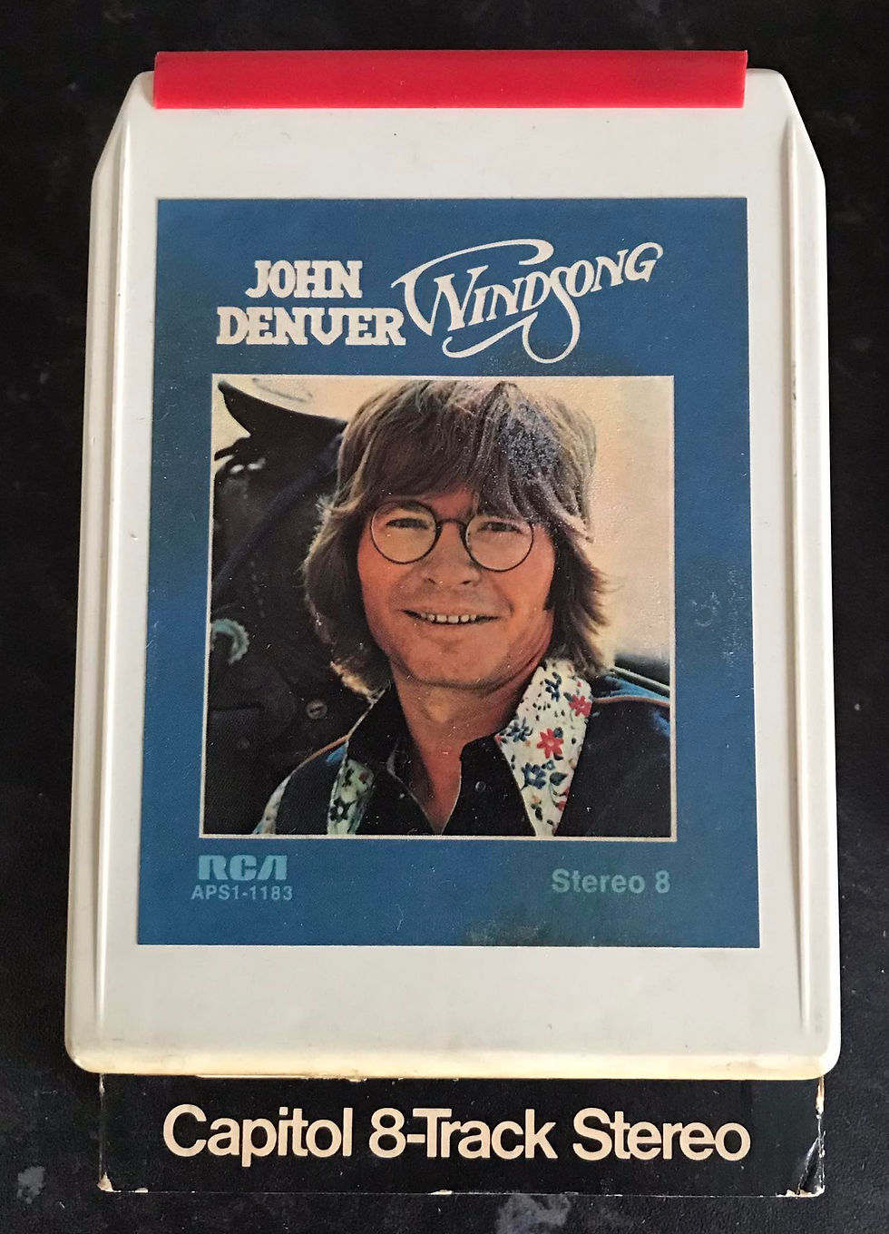 8 Track Stereo, John Denver, Windsong, Vintage Cassette