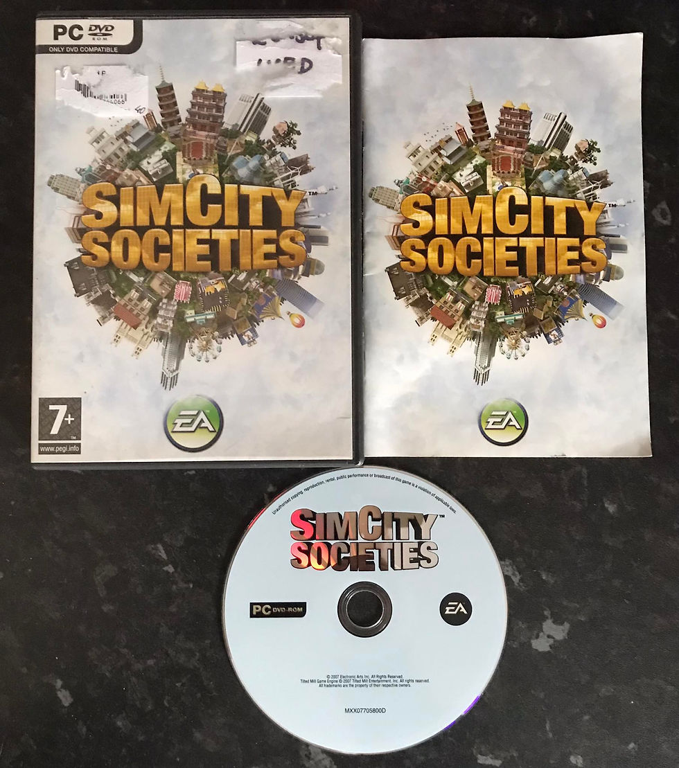 SimCity Societies, UK, Pal, PC Game