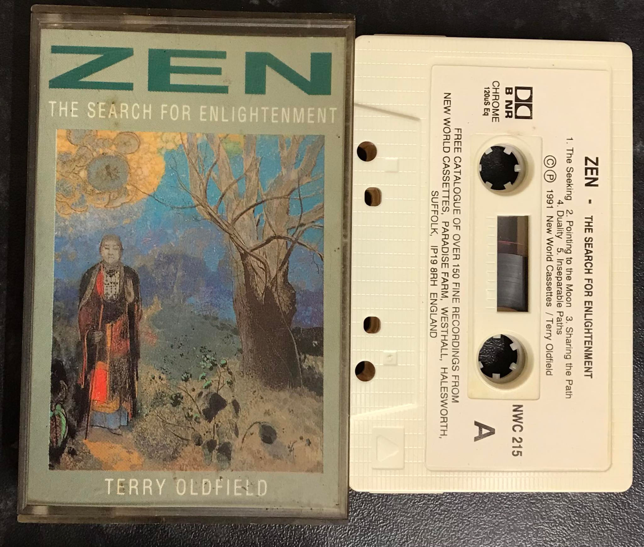 Terry Oldfield, ZEN The Search For Enlightenment, NWC 215, Vintage Cassette