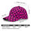 Miniaturbild: All-over Print Baseball Cap Westwood Squiggles Style Black on Fuscia
