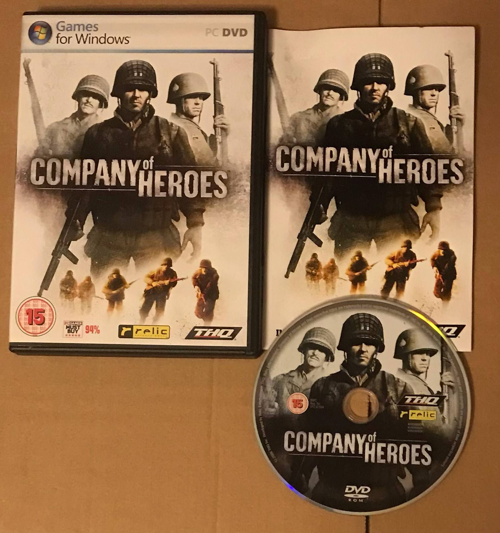 Company of Heroes - PC GAME DVD rom