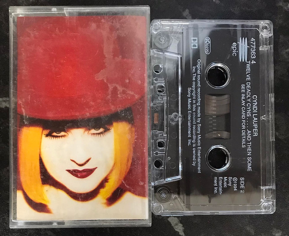 Cyndi Lauper, Twelve Deadly Cyns ...And Then Some, Epic, 477363 4, Vintage Cassette