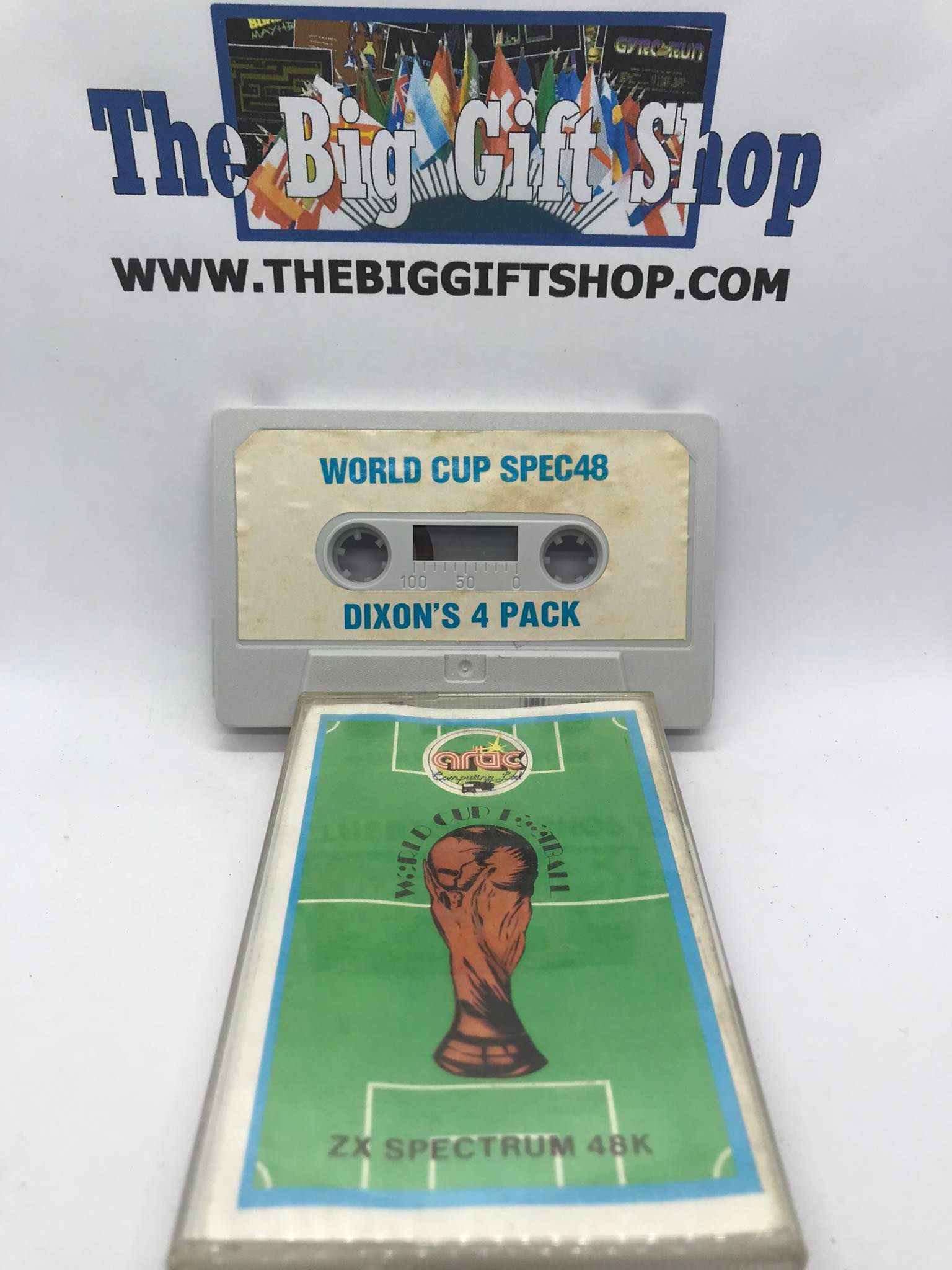 World Cup Football (Dixon's 4 Pack) (Tested Working), ZX Spectrum