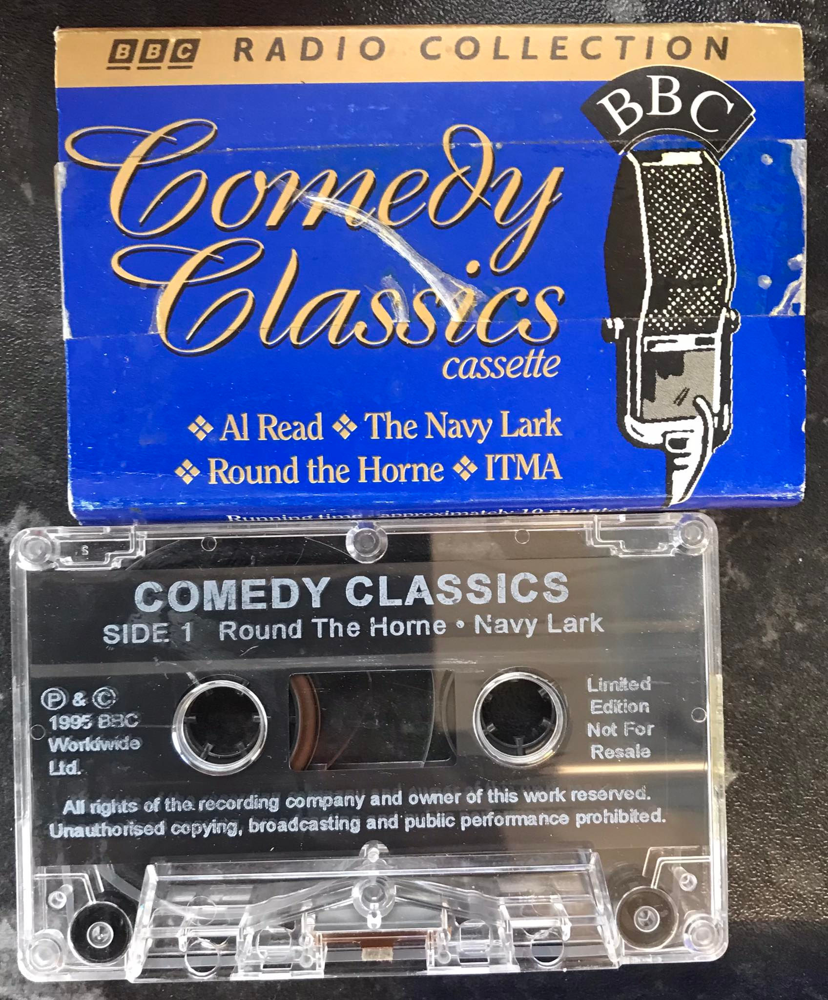 BBC Radio Collection, Comedy Classics Limited Edition, Vintage Cassette