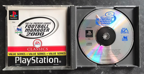 The Premier League Football Manager 2000, PS1 Playstation One