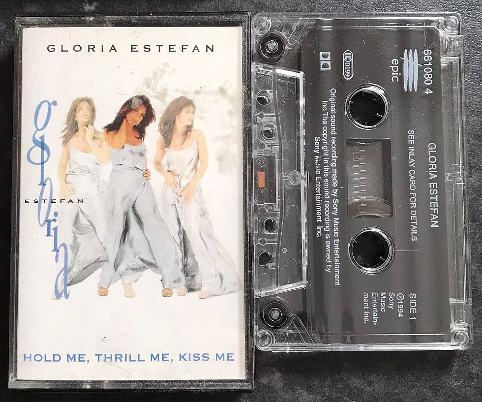 Gloria Estefan, Hold Me Thrill Me Kiss Me Single, 661080 4, Vintage Cassette