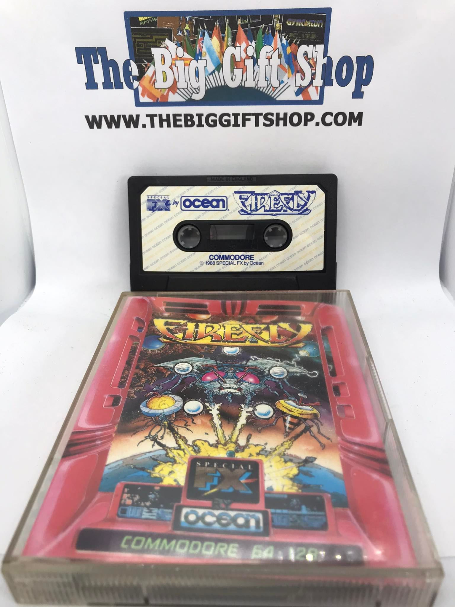 Firefly - C64, Released by Ocean Software (RARE)