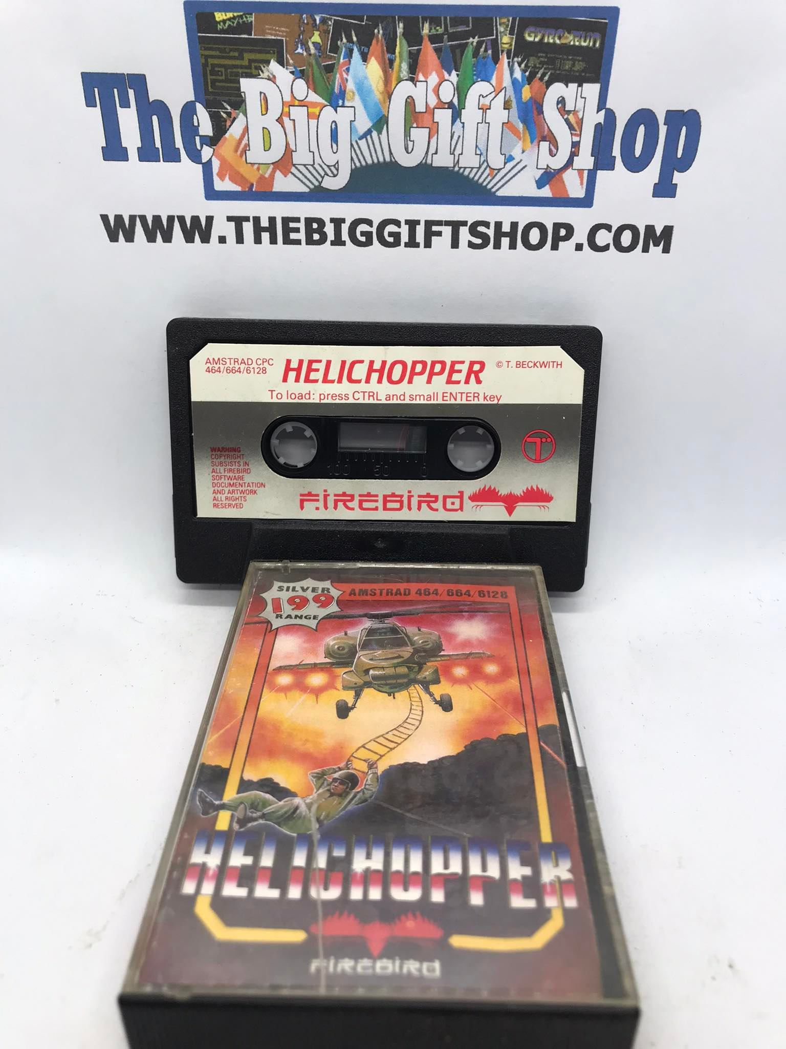 HeliChopper - CPC 464 / 664 Released by Firebird Software Ltd