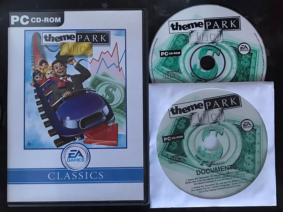 Theme Park INC, EA Games Classics, PC Game