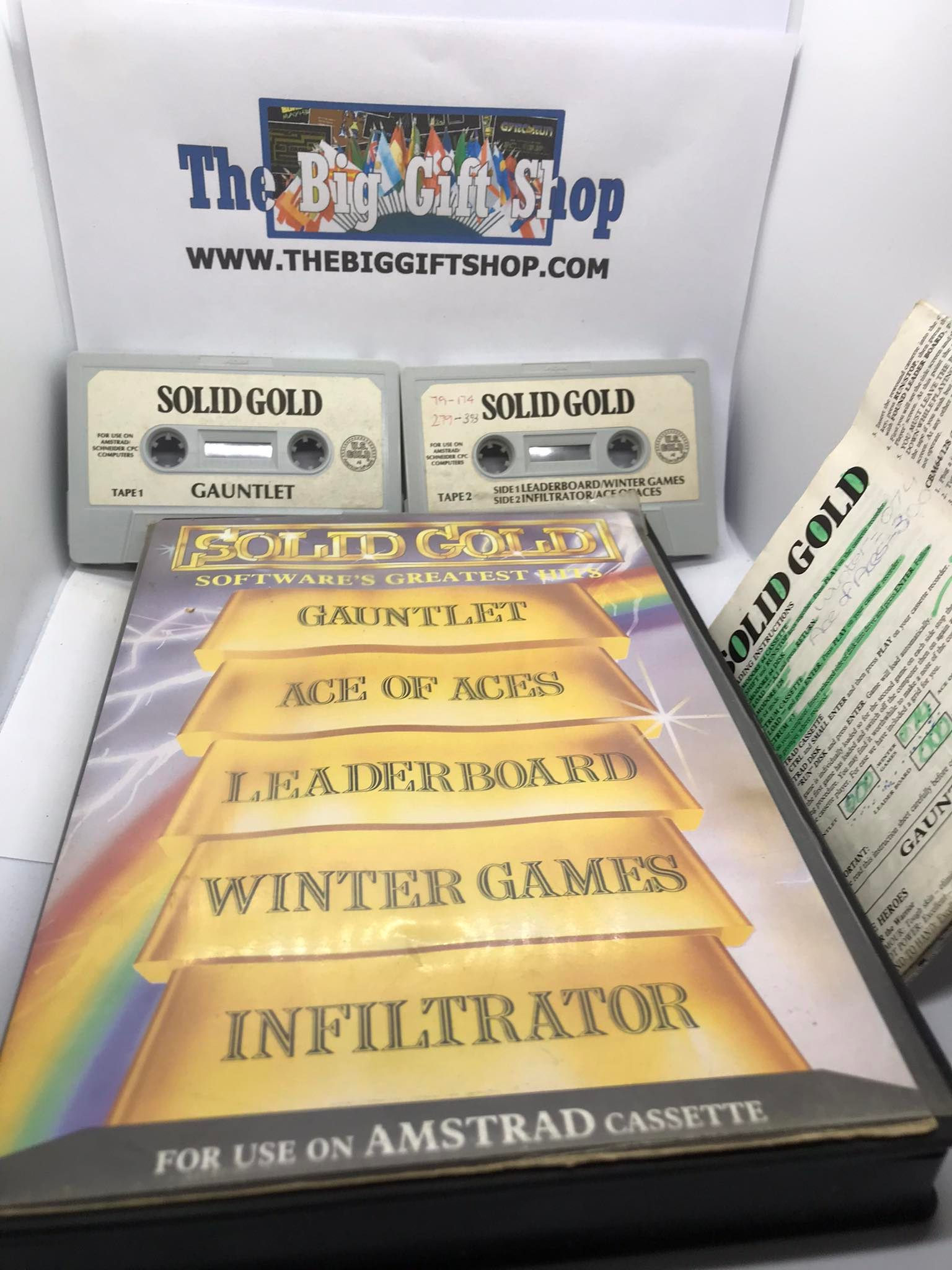 Solid Gold - CPC 464 / 664, Released by US Gold (RARE)