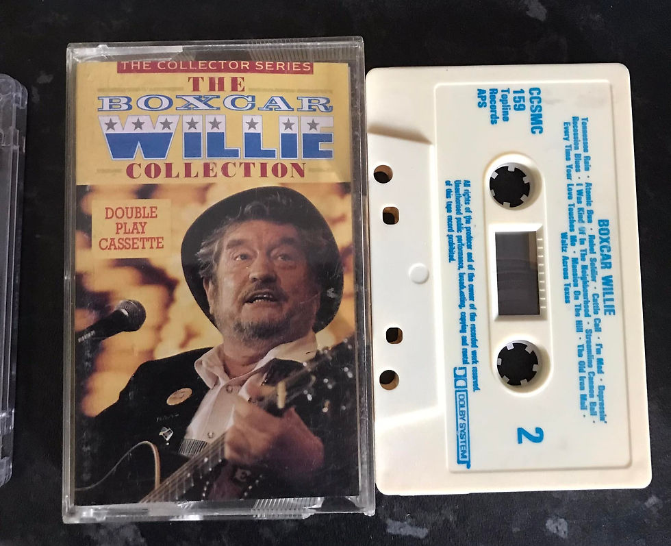 The Boxcar Willie Collection Album, CASTLE, CCSMC 159, Vintage Cassette