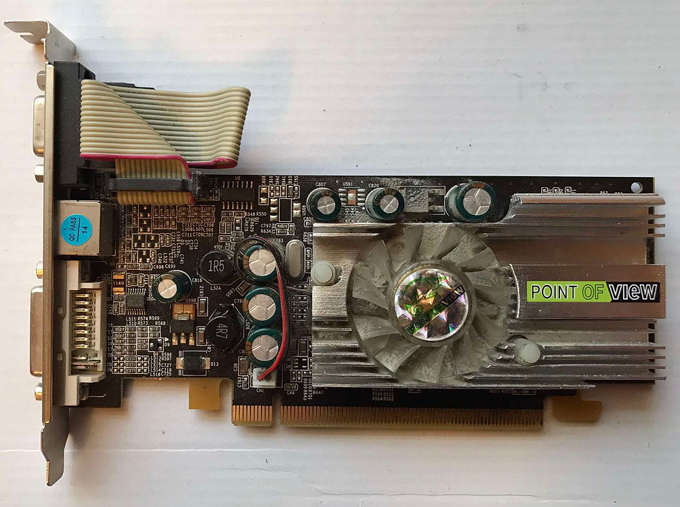 Point Of View Graphics Card, Model P262, GF7100gs, 128mb, PCI