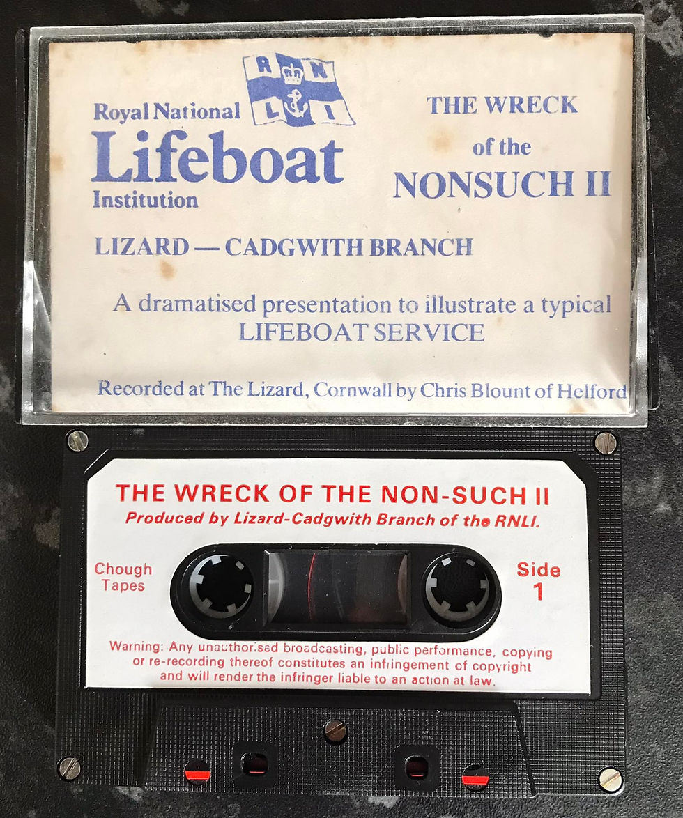 R.N.L.I., The Wreck Of The Nonsuch II Dramatised Presentation, Vintage Cassette