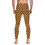 Thumbnail: Unisex All Over Leggings, Westwood, Squiggle, Pattern, Gold on Brown