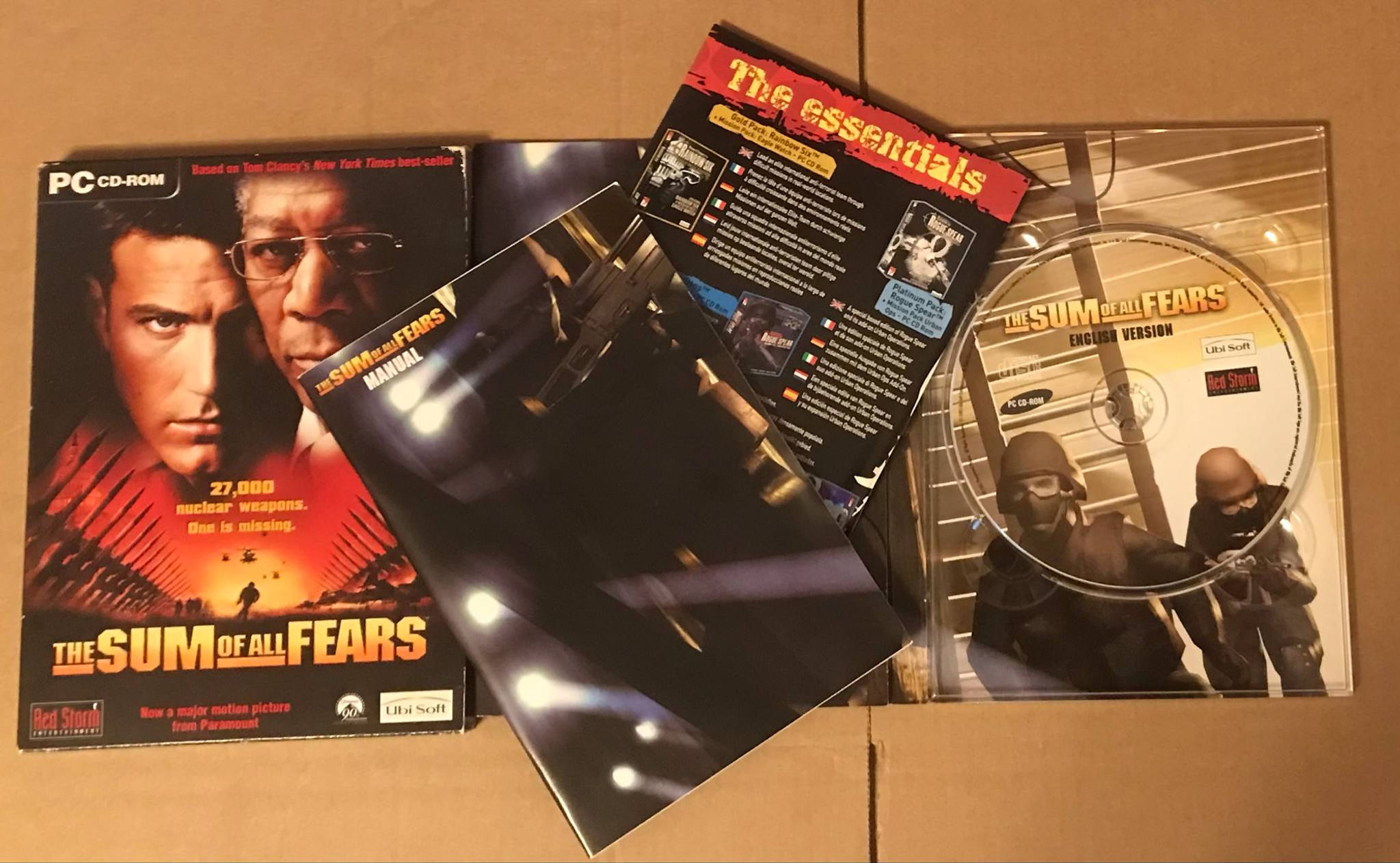 The Sum Of All Fears - Tom Clancy's - PC CD-Rom game