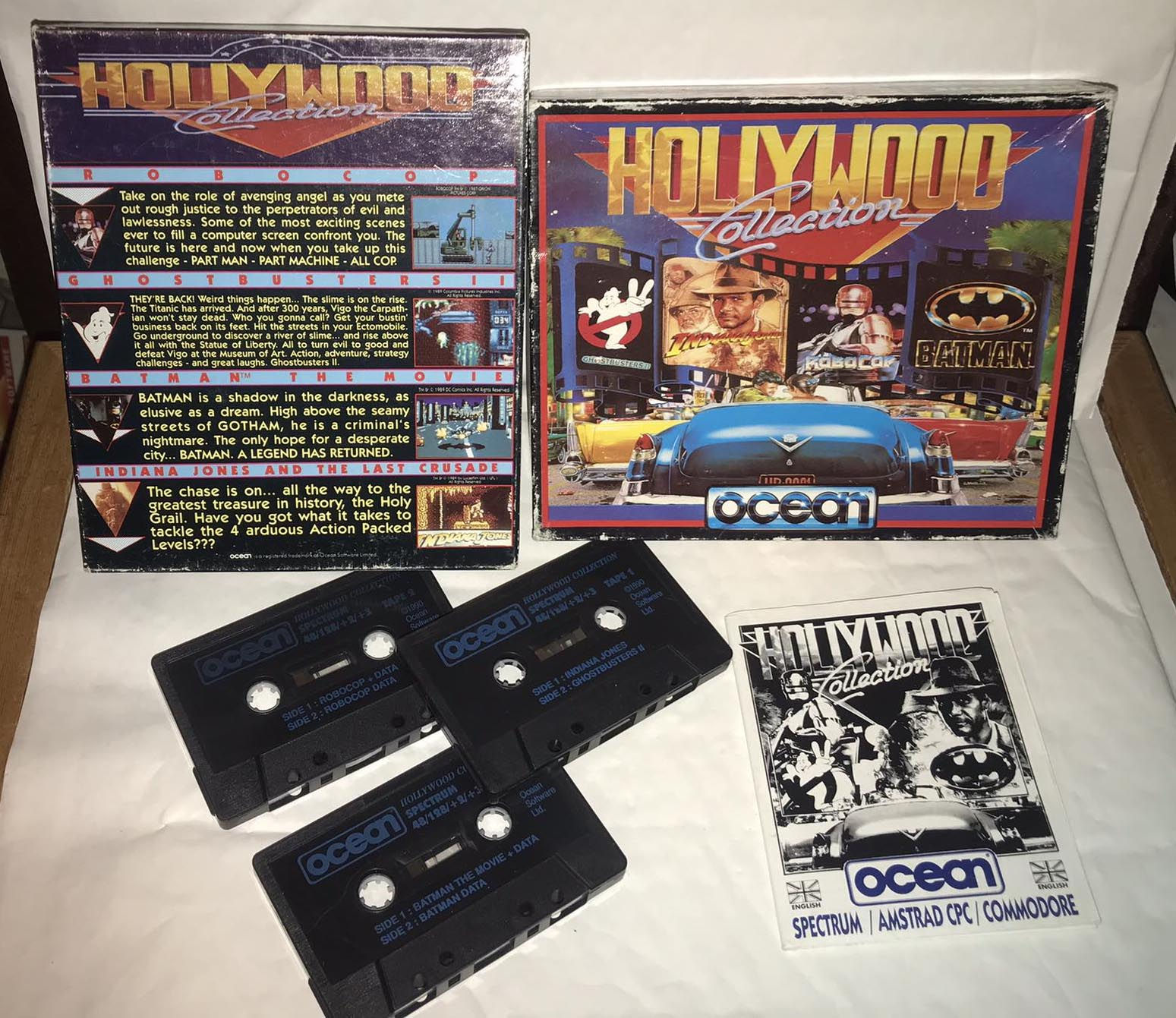 Hollywood Collection Big Box, ZX Spectrum by Ocean