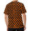 Miniatura: Westwood Squiggles Style, Hot Orange on Black, All Over Print, Classic T-Shirt