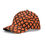 Miniatura: All Over Print, Westwood Squiggles Design, Style, Baseball Cap, Black Squiggle on Orange Background