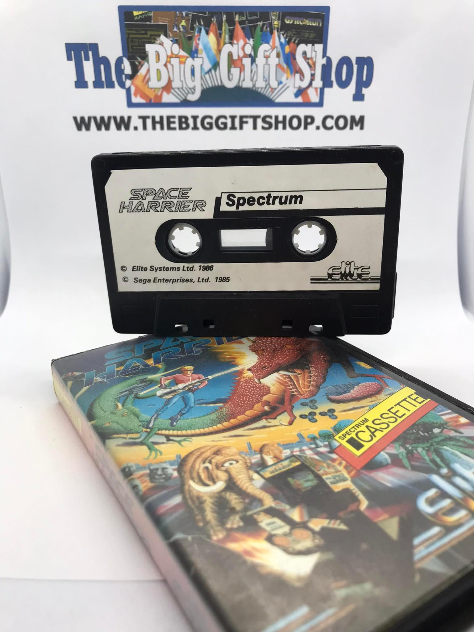 Space Harrier (Tested Working), ZX Spectrum, Released by Elite Systems Ltd