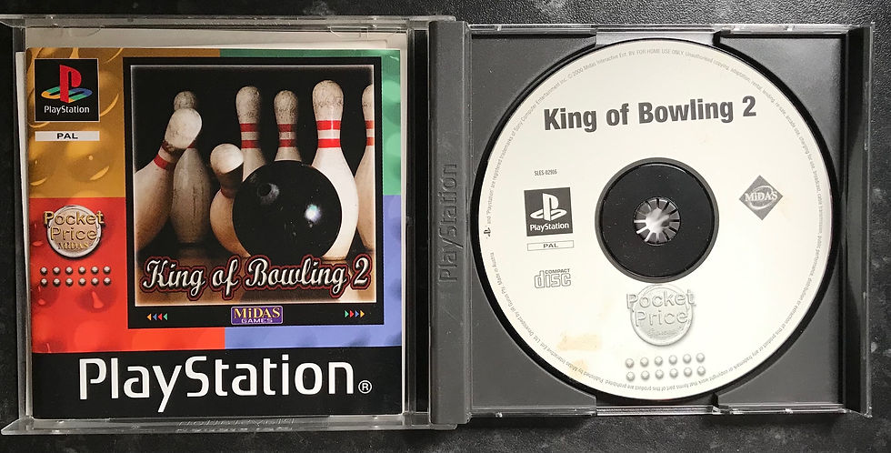King of Bowling 2, PS1 Playstation One Game Boxed (PAL UK)