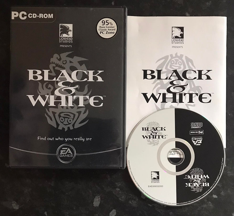 Black & White, Lionhead Studios, UK, Pal, PC Game