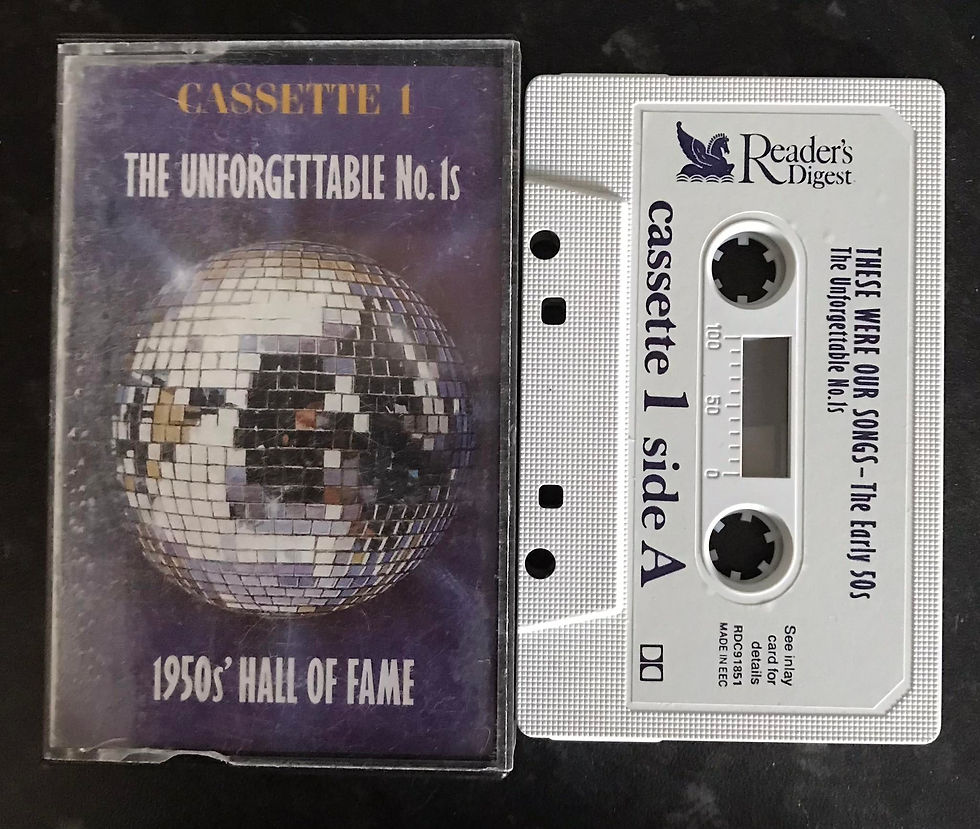 These Were Our Songs, The Early 50's , Cassette 1, RDC91851, Vintage Cassette