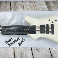 guitar cake james hetfield metcallica