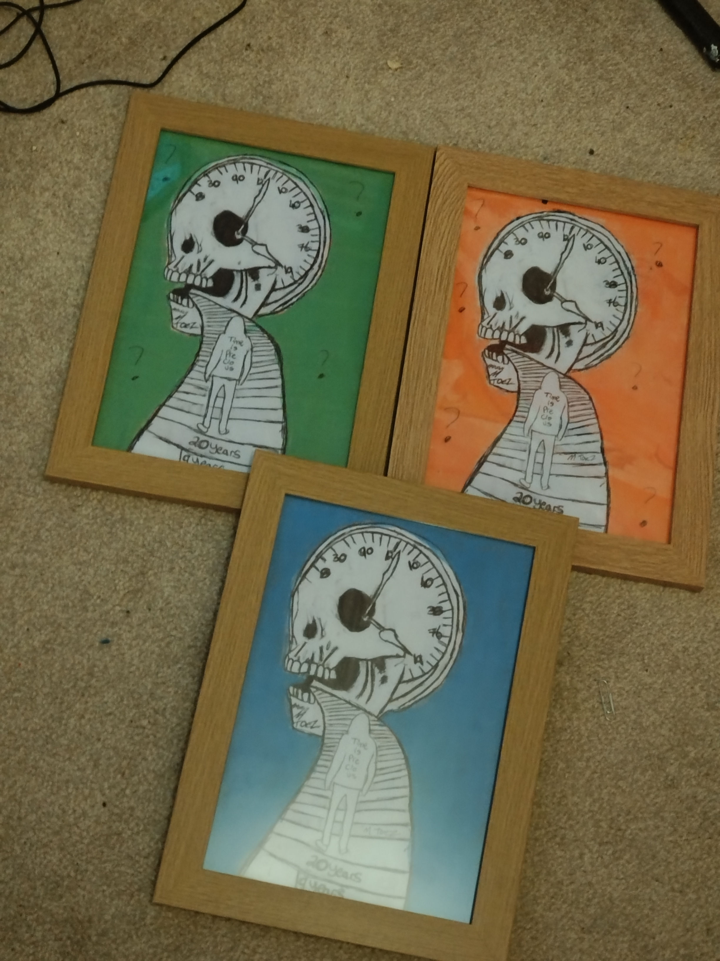 Time Is Precious (3 Colours Avaialble)