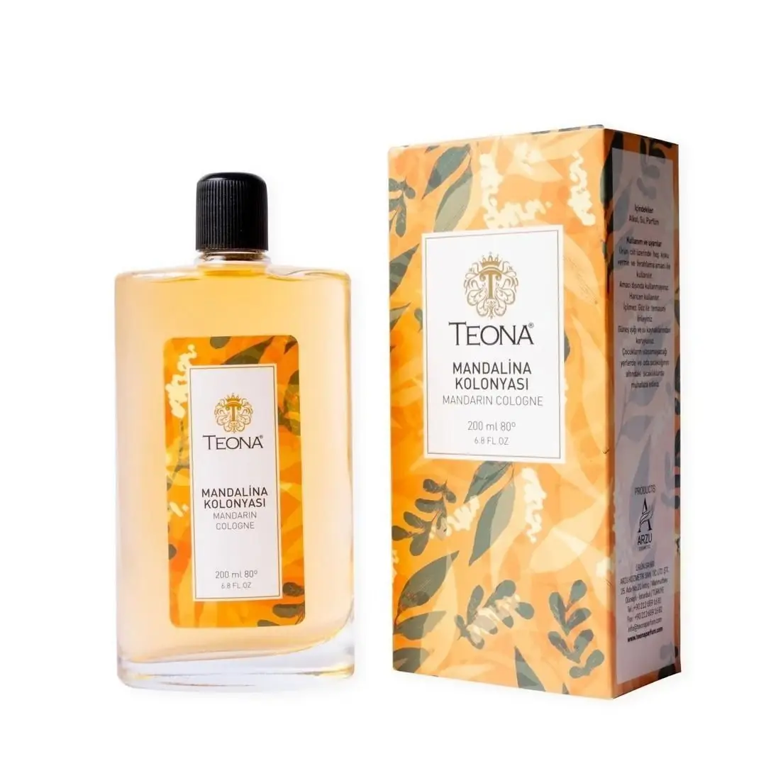 Eau de Cologne à la mandarine 80° 200 ml