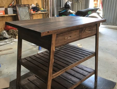 SETUP BABY SHOP XINH XẮN VỚI KỆ GỖ VINTAGE HOMIE