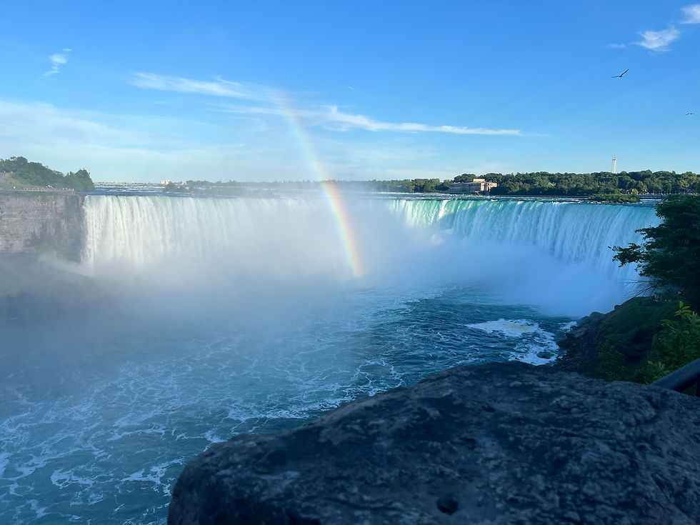 niagara falls, waterfall, water, the falls, lake erie, rainbow, the horseshoe