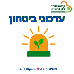 הנחיות ביטחון לקראת ערב שמחת תורה