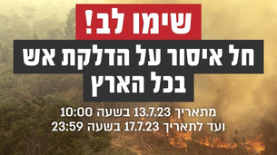 איסור הדלקת אש