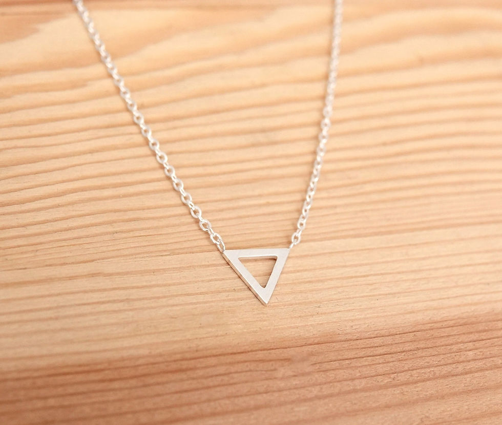 Halskette Dreieck