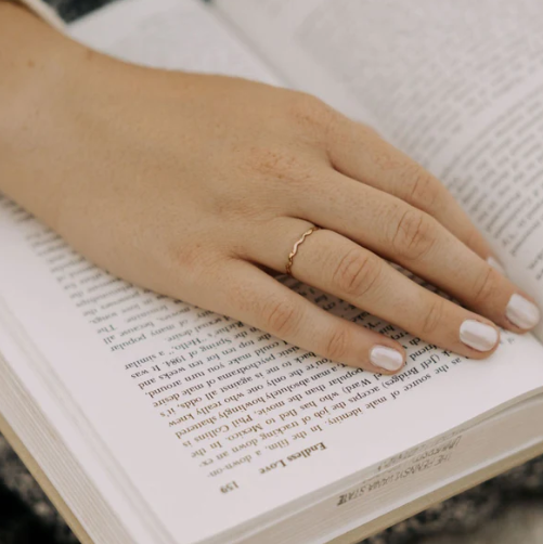 14k Gold Filled Wave Ring