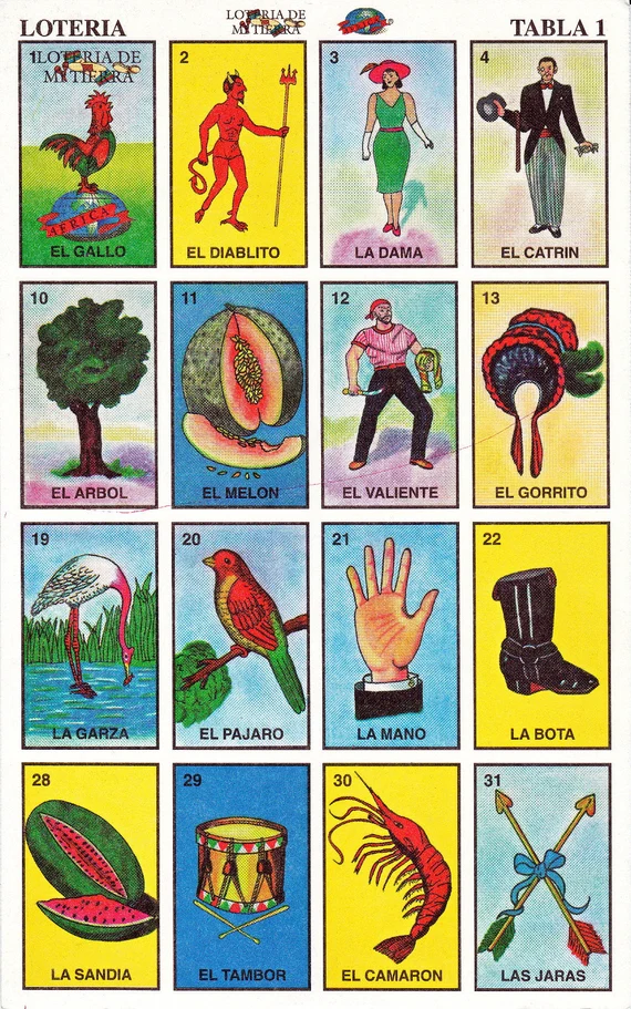 Loteria at Punch Out Games