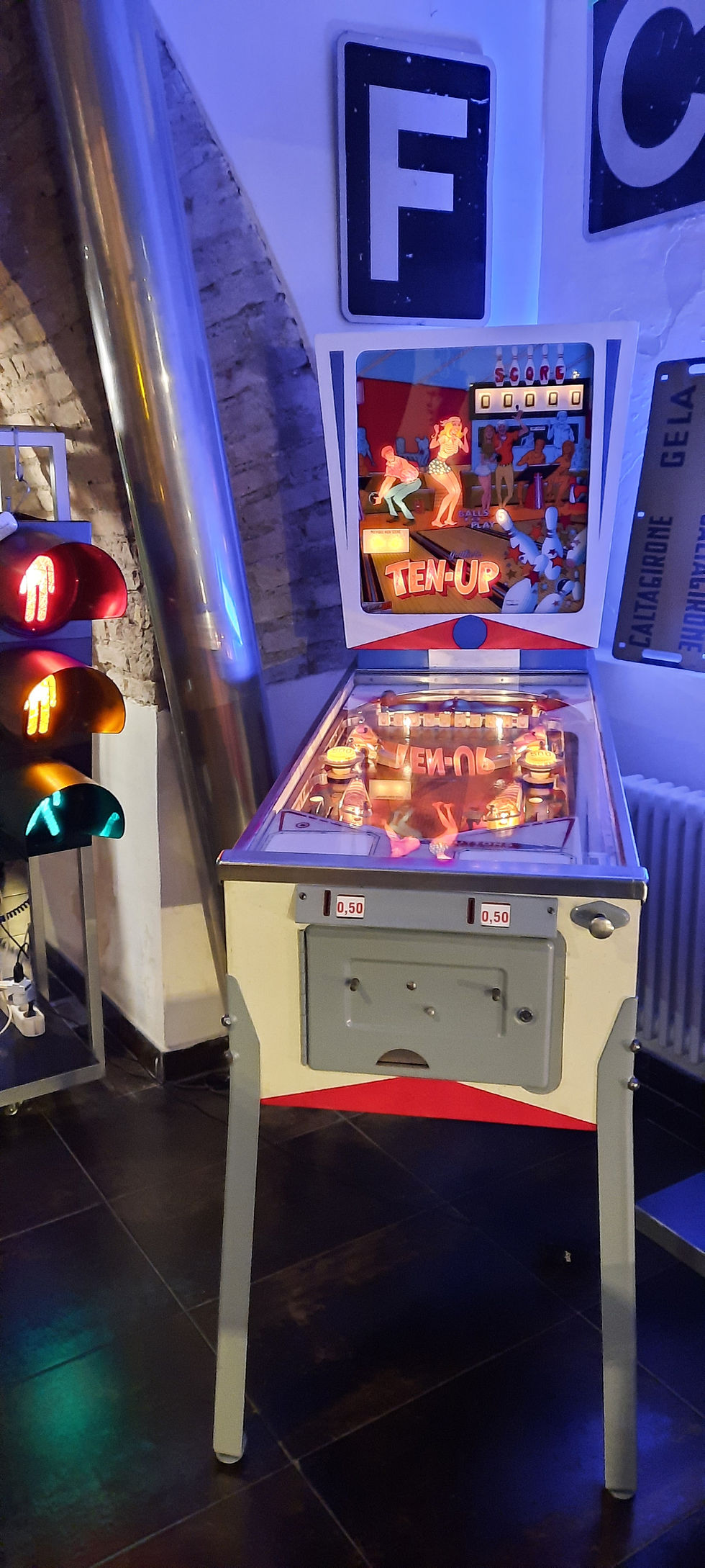 Miniatura: FLIPPER GTTLIEB TEN-UP