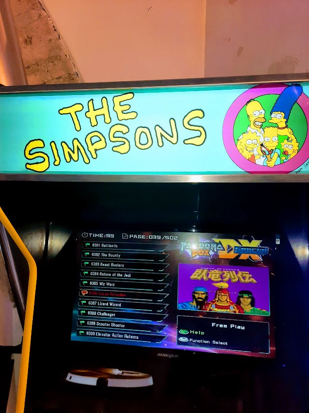 Miniatura: Arcade videogioco " THE SIMPSONS "