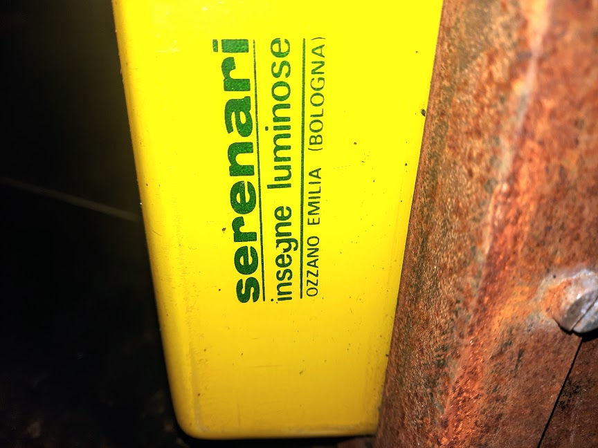 Miniatura: Insegna luminosa "Gomme PIRELLI"