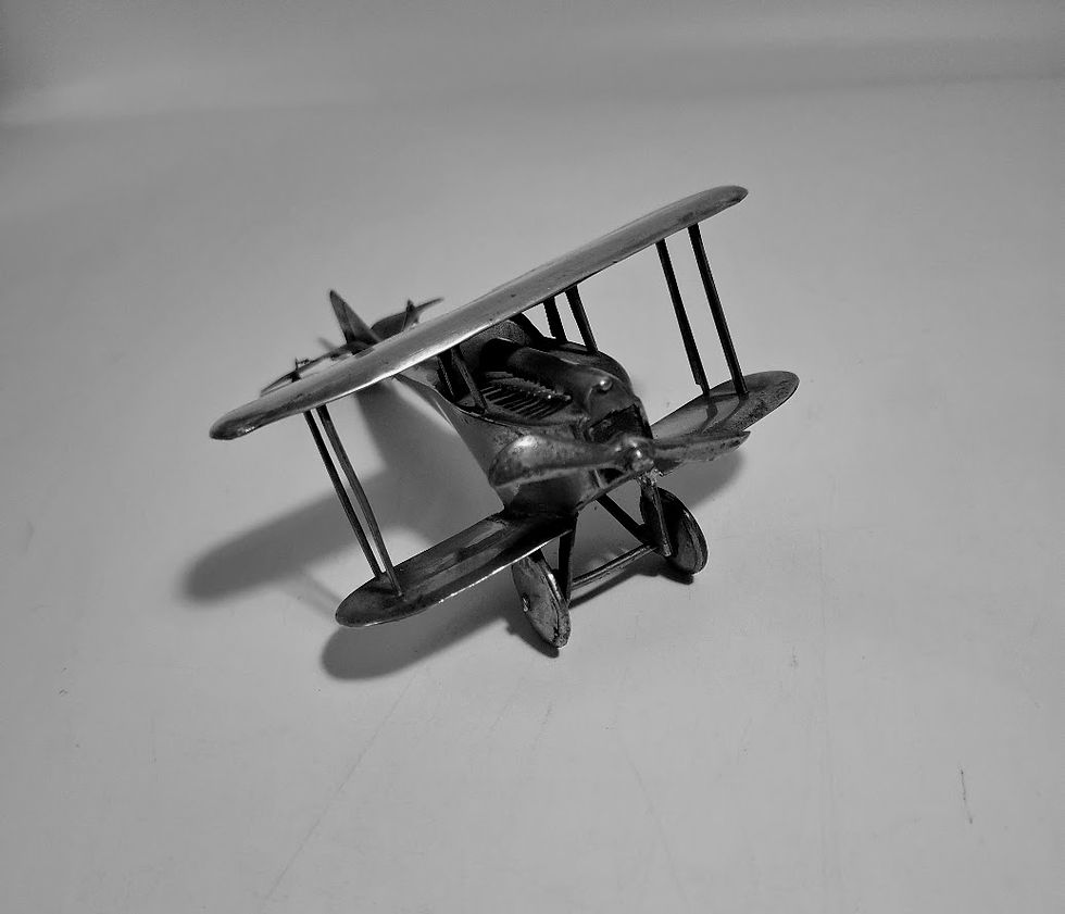 Miniatura: Modellino aereo militare