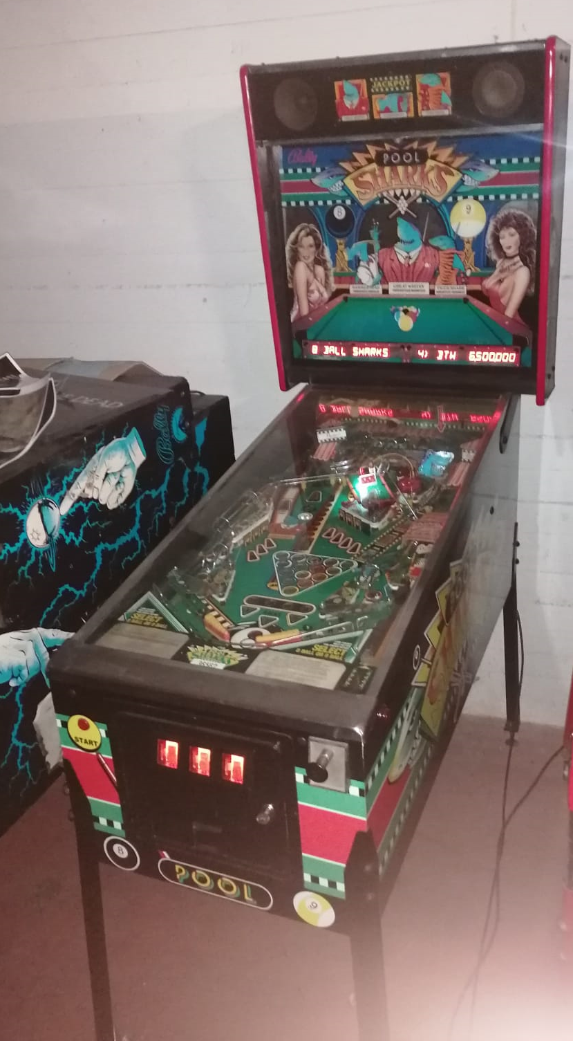 Miniatura: Flipper Bally "POOL SHARKS " 1990