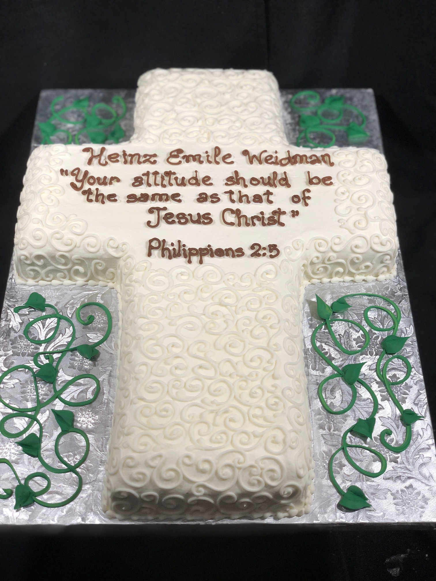 Christening Cross