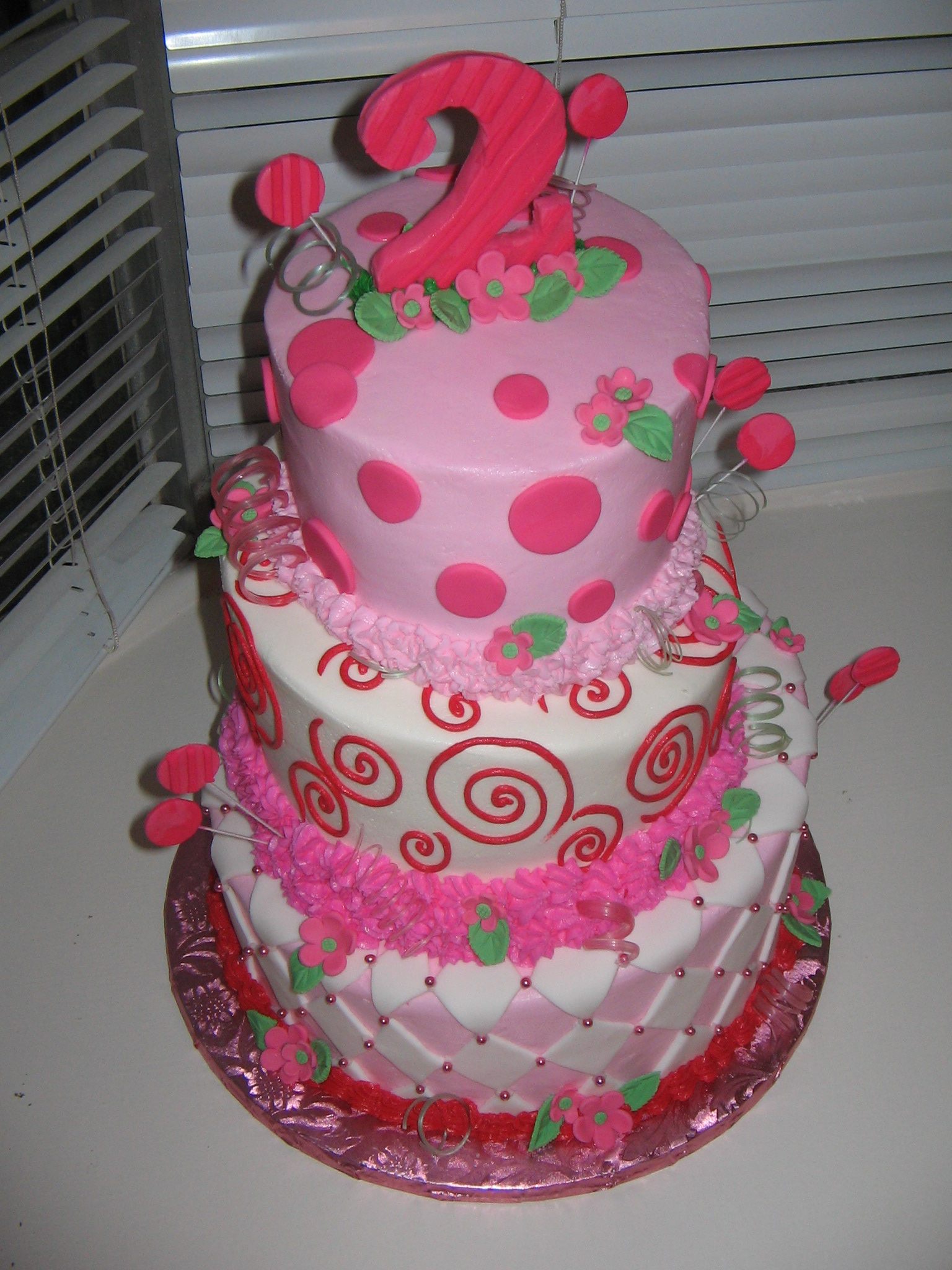 Pink and Red whimsy
