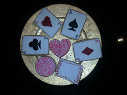 Playing Card cookies