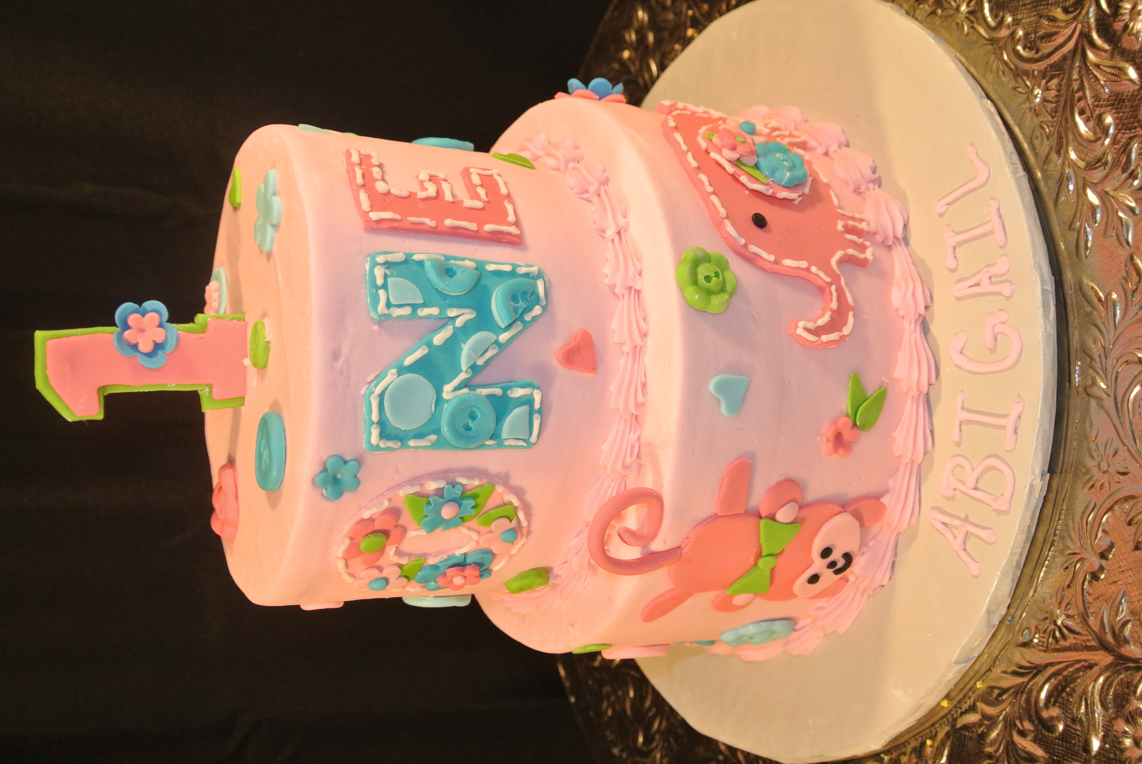 Pink 1st birthday