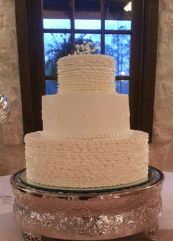 Ruffles, buttercream